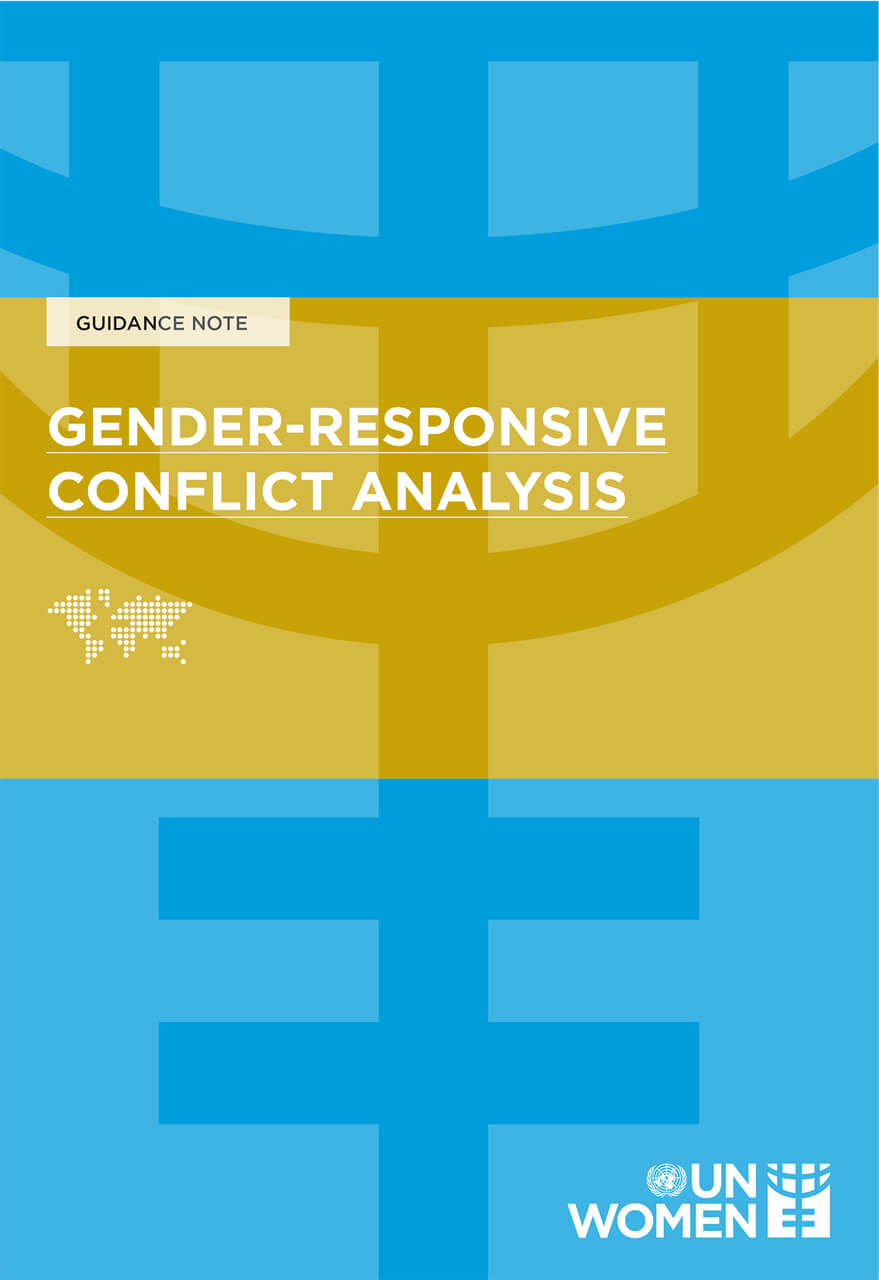 Guidance note: Gender-responsive conflict analysis