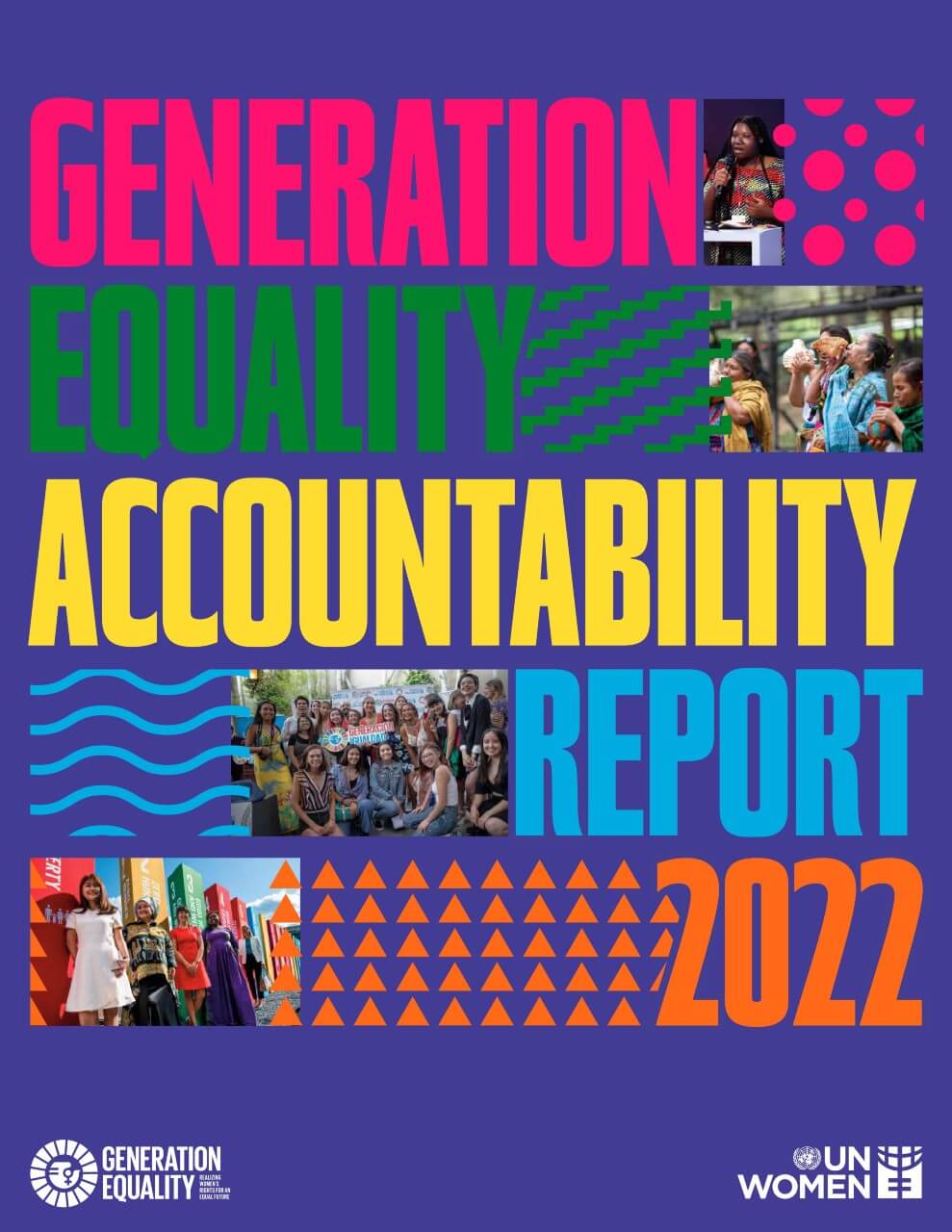 Generation Equality accountability report 2022 (cover)