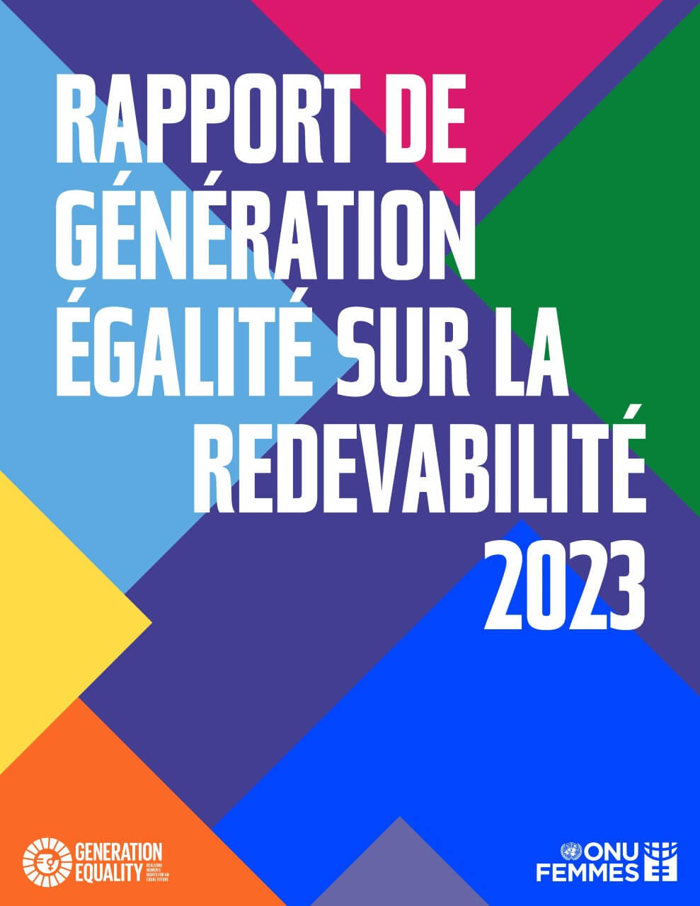 Rapport de Génération Égalité sur la redevabilité 2023