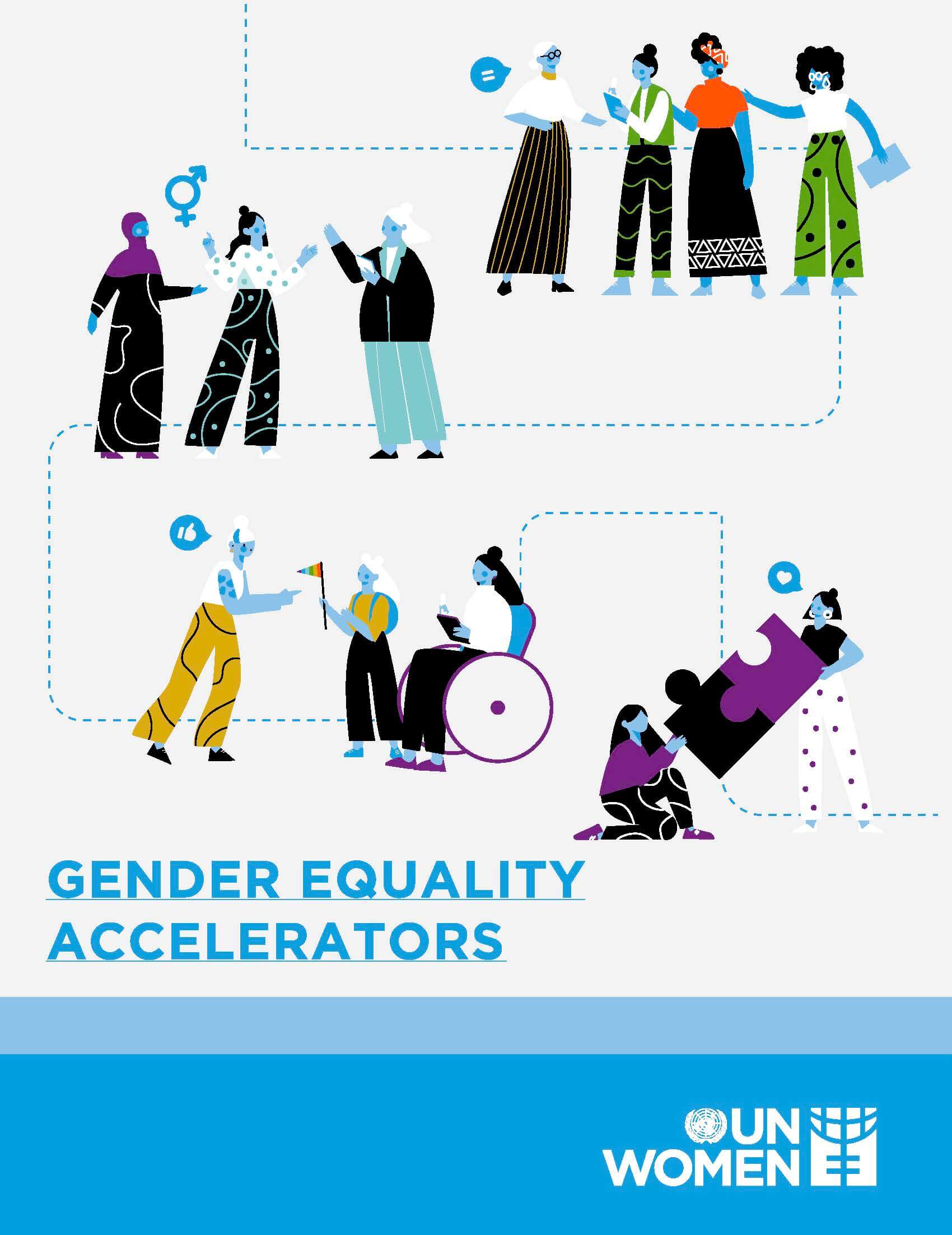 Publication cover  - Gender Equality Accelerators