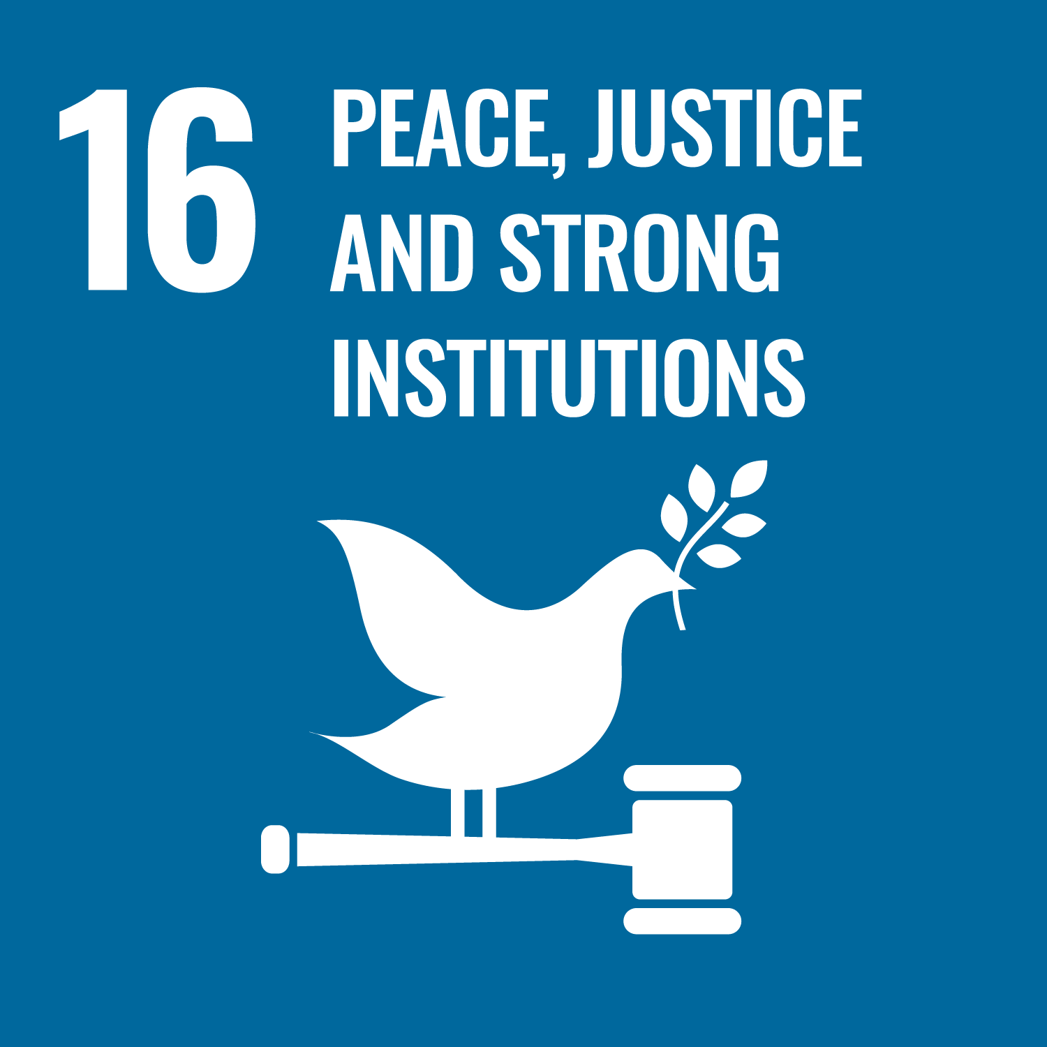 SDG 16 icon