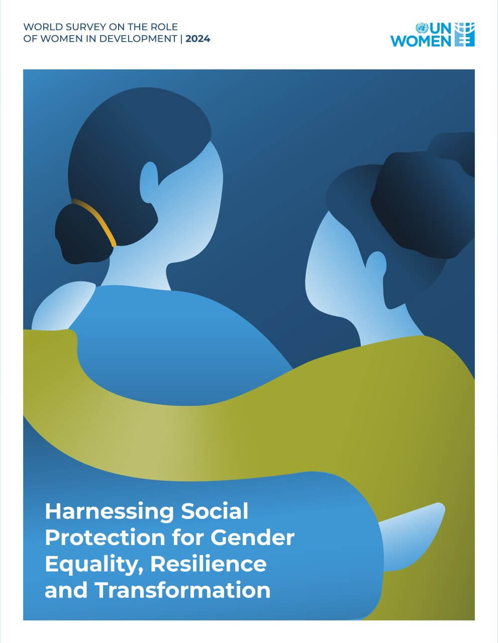 World survey on the role of women in development 2024: Harnessing social protection for gender equality, resilience and transformation