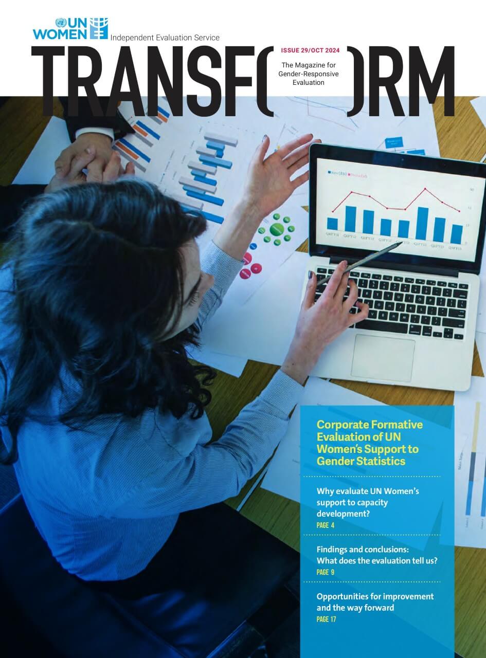 TRANSFORM – The magazine for gender-responsive evaluation – Issue 29, October 2024