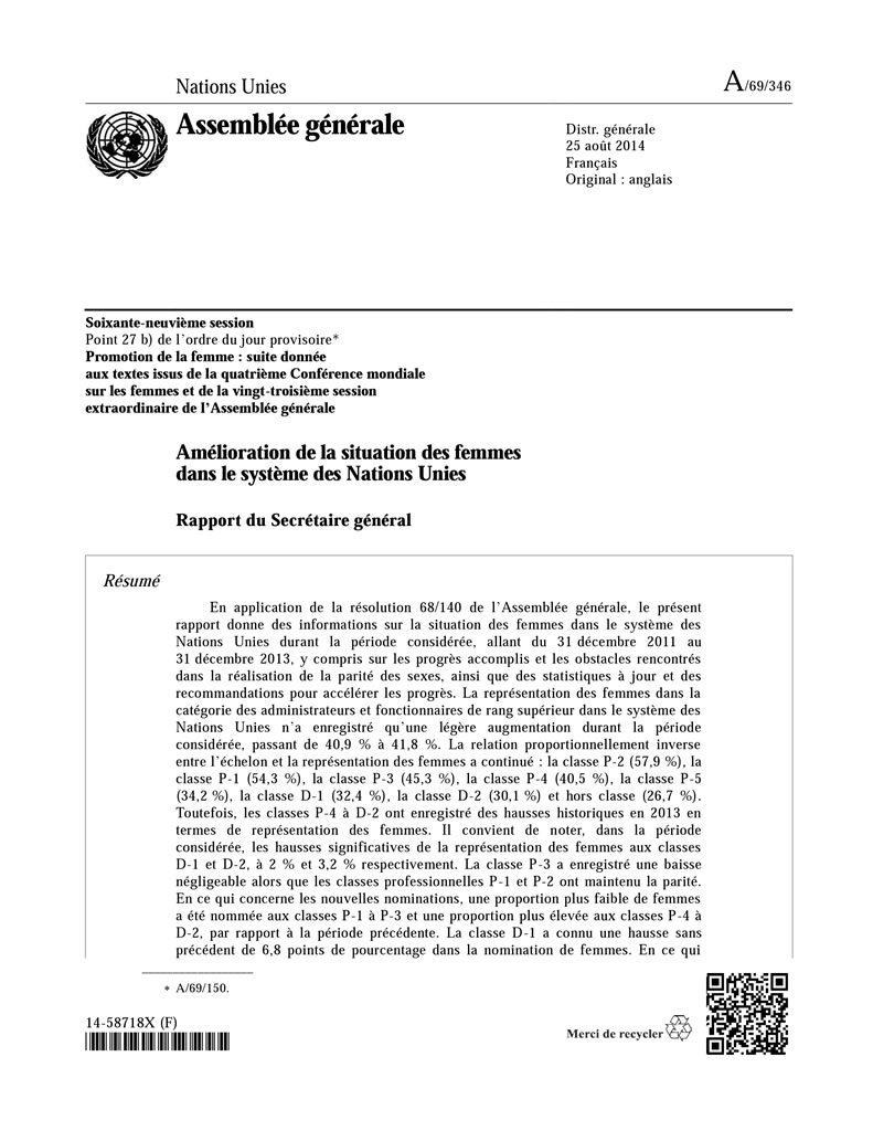 improvement-in-the-status-of-women-in-the-un-system-2014-fr.jpg Amélioration de la situation des femmes dans le système des Nations Unies : Rapport du Secrétaire général (2014)