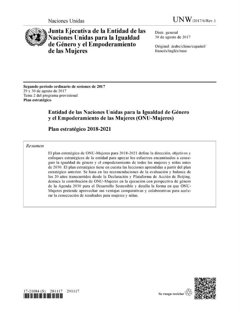 UNW-2017-6-Strategic-Plan-2018-2021-cover-es.jpg Plan estratégico de ONU Mujeres 2018–2021