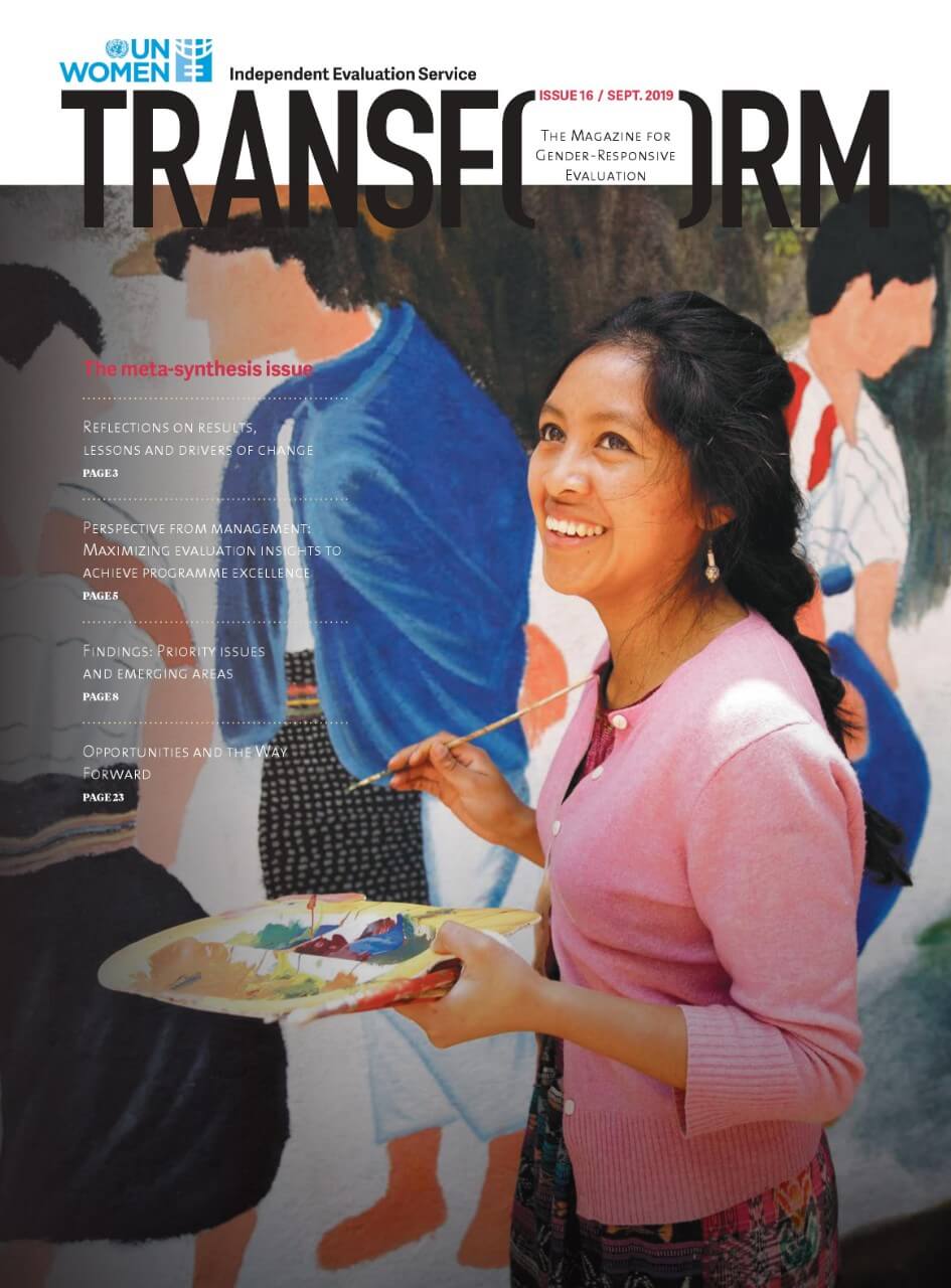 TRANSFORM – The magazine for gender-responsive evaluation – Issue 16, September 2019