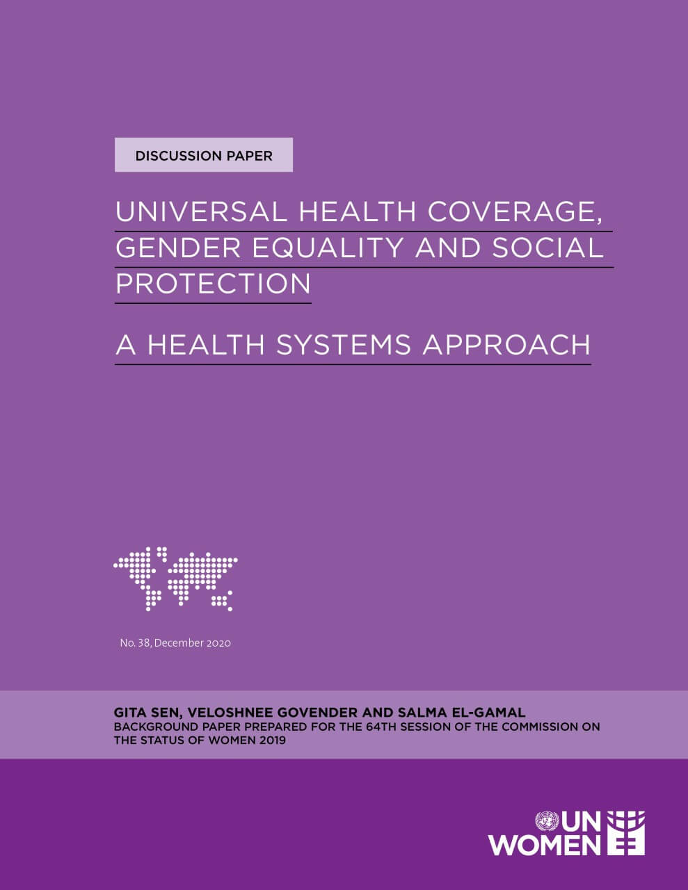 Discussion-paper-Universal-health-coverage-gender-equality-and-social-protection-en.jpg Universal health coverage, gender equality and social protection: A health systems approach