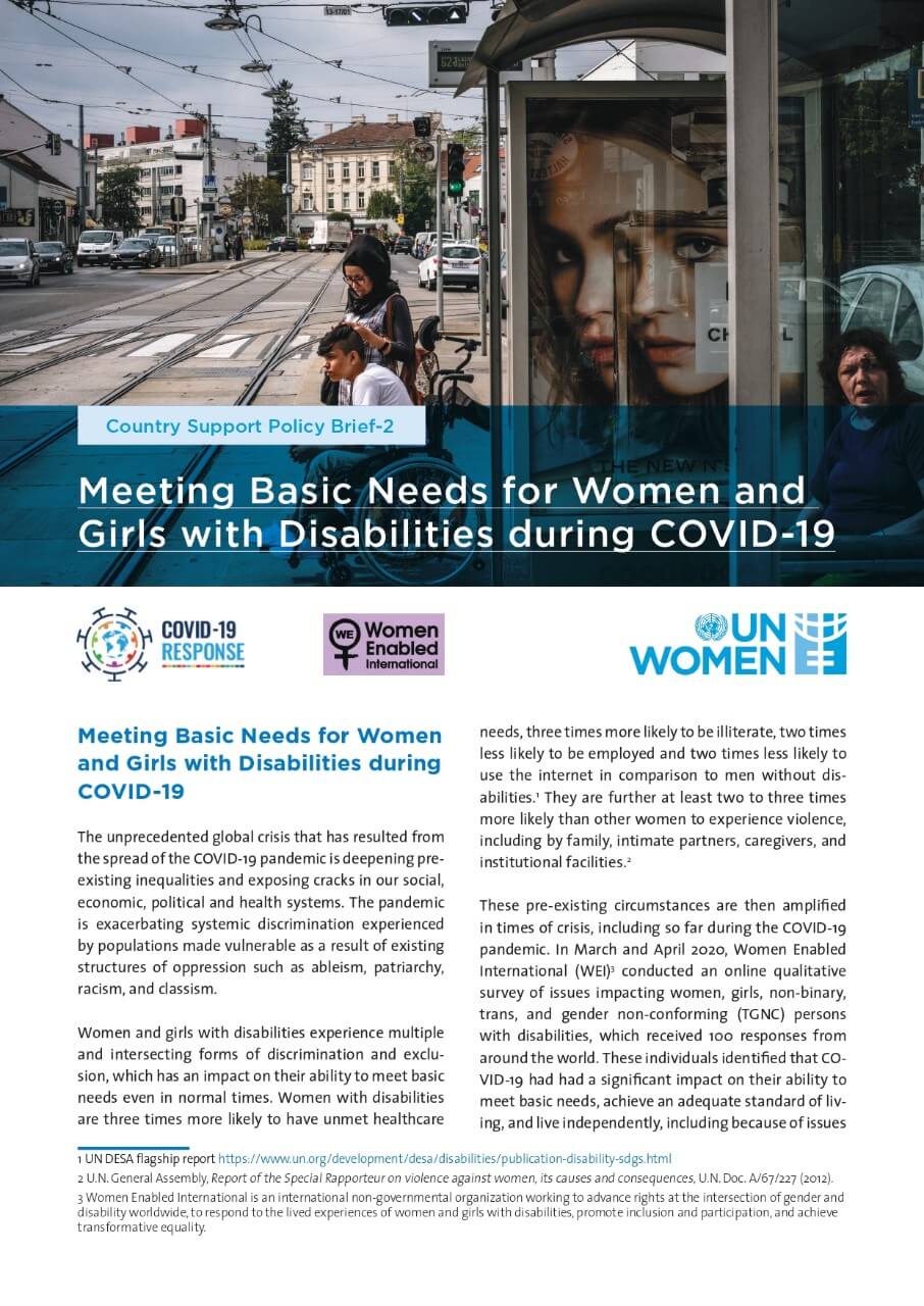 Policy-brief-Meeting-basic-needs-of-women-and-girls-with-disabilities-during-COVID-19-en.jpg Meeting Basic Needs of Women and Girls with Disabilities during COVID-19