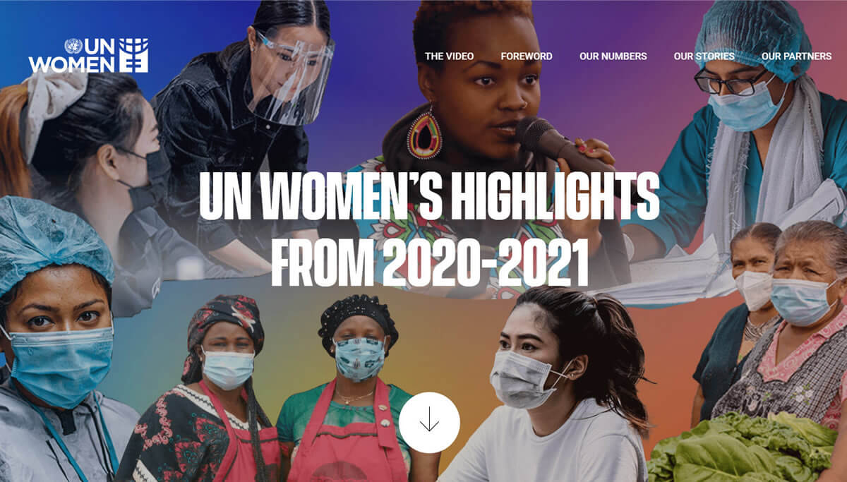 UN Women’s highlights from 2020–2021