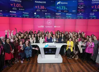 Over 100 stock exchanges around the world hosted bell-ringing ceremonies around International Women’s Day