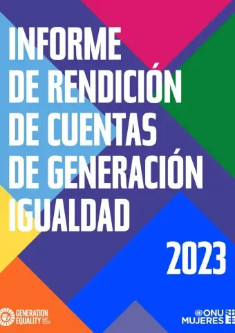 Informe de rendición de cuentas de Generación Igualdad 2023