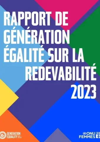 Rapport de Génération Égalité sur la redevabilité 2023