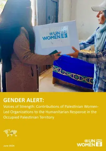 UN Women Palestine Gender Alert on WLOs