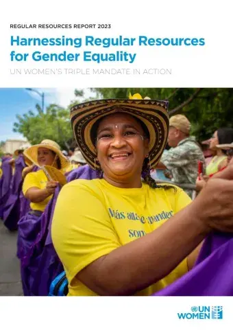 Regular resources report 2023: Harnessing regular resources for gender equality