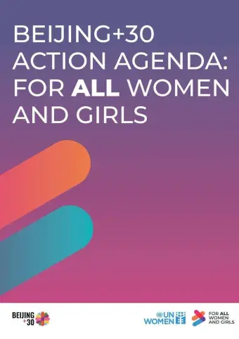 Beijing+30 Action Agenda: For ALL women and girls (brochure)
