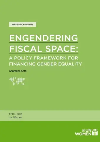 Engendering fiscal space: A policy framework for financing gender equality