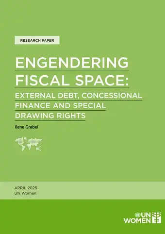 Engendering fiscal space: External debt, concessional finance and special drawing rights