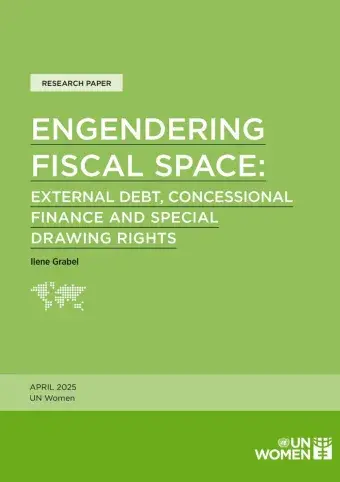 Engendering fiscal space: External debt, concessional finance and special drawing rights