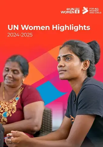 UN Women Highlights 2024–2025 brochure
