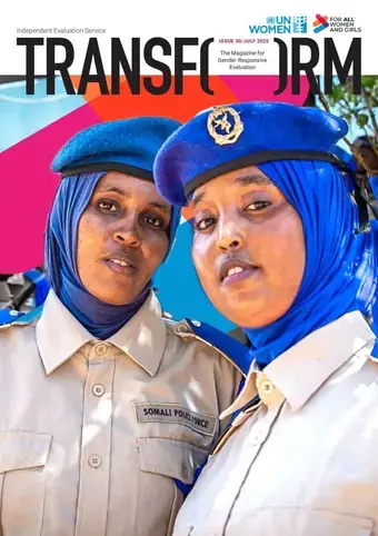 TRANSFORM – The magazine for gender-responsive evaluation – Issue 30, July 2025