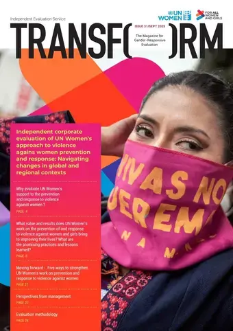 TRANSFORM – The magazine for gender-responsive evaluation – Issue 31, September 2025