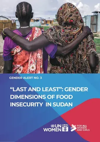 Gender alert: ‘Last and least’: Gender dimensions of food insecurity in Sudan
