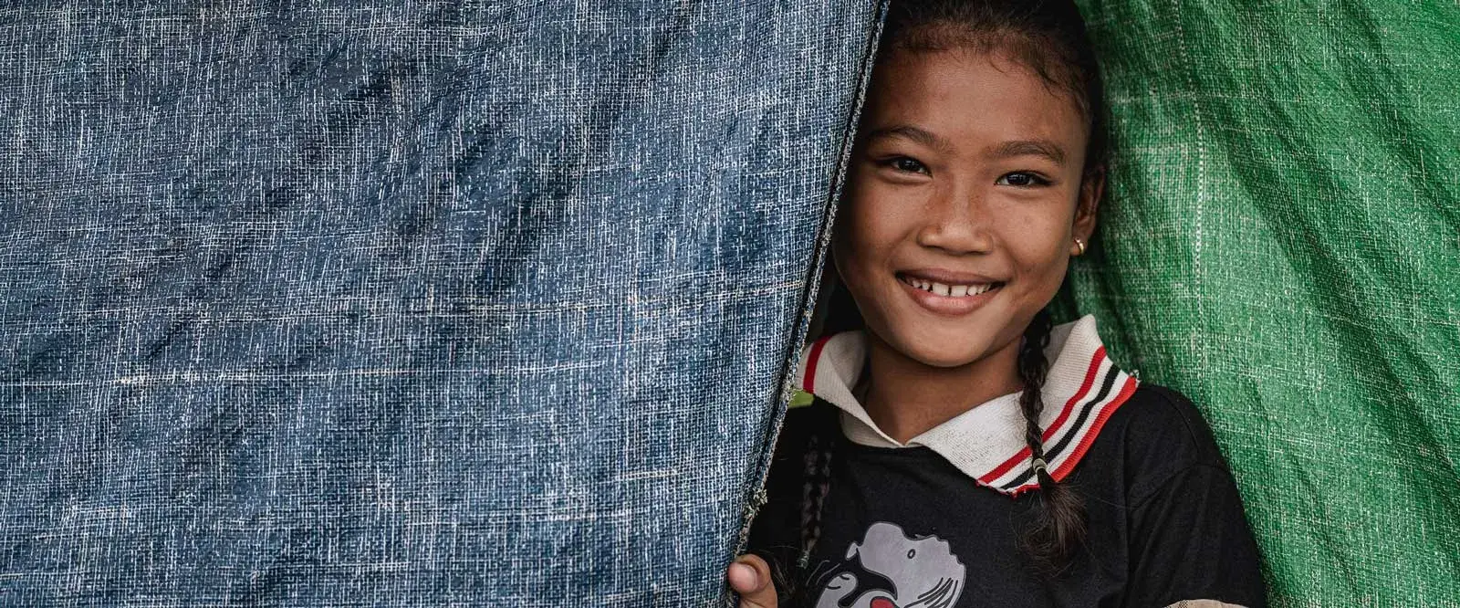 Girl in Sre Ambel district, Koh Kong Province, Cambodia. Photo: UN Women/Ploy Phutpheng