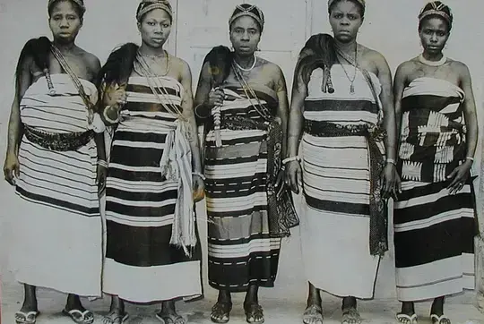 Igbo women in Nigeria protest for their rights in 1929