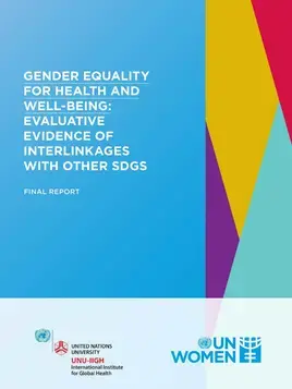 Gender equality for health and well-being: Evaluative evidence of interlinkages with other SDGs
