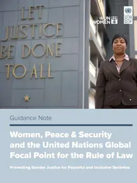 Women, peace, and security and the United Nations Global Focal Point for the Rule of Law