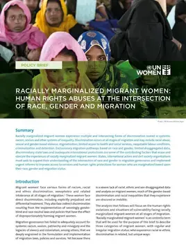 Racially marginalized migrant women: Human rights abuses at the intersection of race, gender, and migration