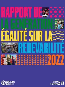 Rapport de la Génération Égalité sur la redevabilité 2022