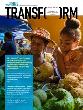 TRANSFORM – The magazine for gender-responsive evaluation – Issue 25, May 2023