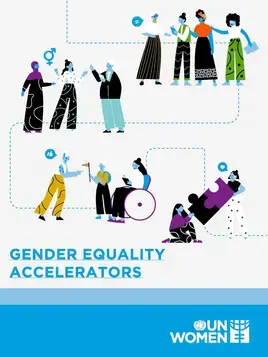 Publication cover  - Gender Equality Accelerators