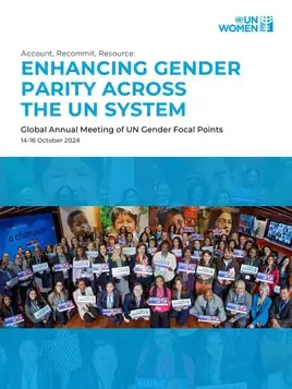 Account, recommit, resource: Enhancing gender parity across the UN system