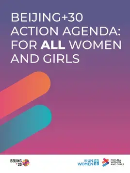 Beijing+30 Action Agenda: For ALL women and girls (brochure)