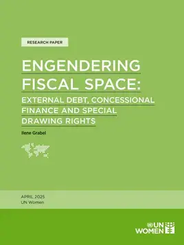 Engendering fiscal space: External debt, concessional finance and special drawing rights