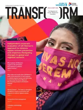 TRANSFORM – The magazine for gender-responsive evaluation – Issue 31, September 2025