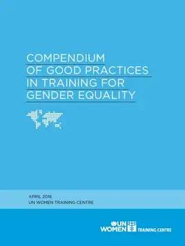 Compendium of Good Practices in Training for Gender Equality