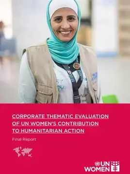 Corporate thematic evaluation of UN Women’s contribution to humanitarian action