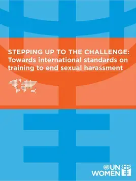 Stepping up to the challenge: Towards international standards on training to end sexual harassment