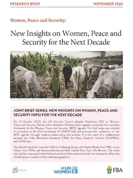 New insights on women, peace and security for the next decade