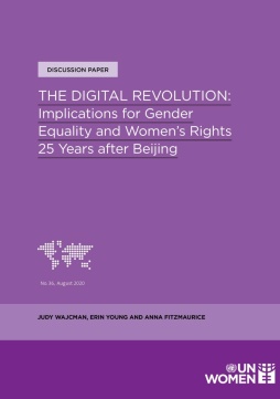 The digital revolution: Implications for gender equality and women’s rights 25 years after Beijing