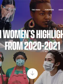 UN Women’s highlights from 2020–2021
