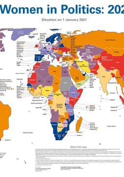 Women in politics map 2021