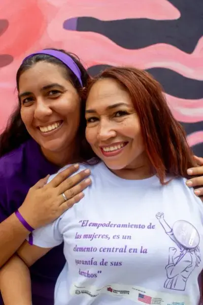 two migrant women from the UN Women TicoAngulo project