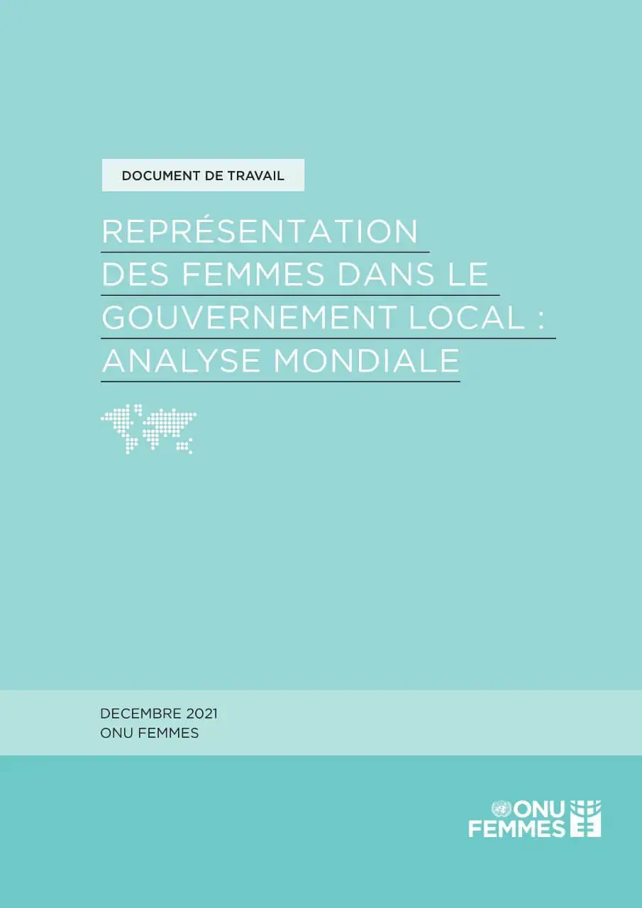 Représentation des femmes dans les collectivités locales : Analyse mondiale