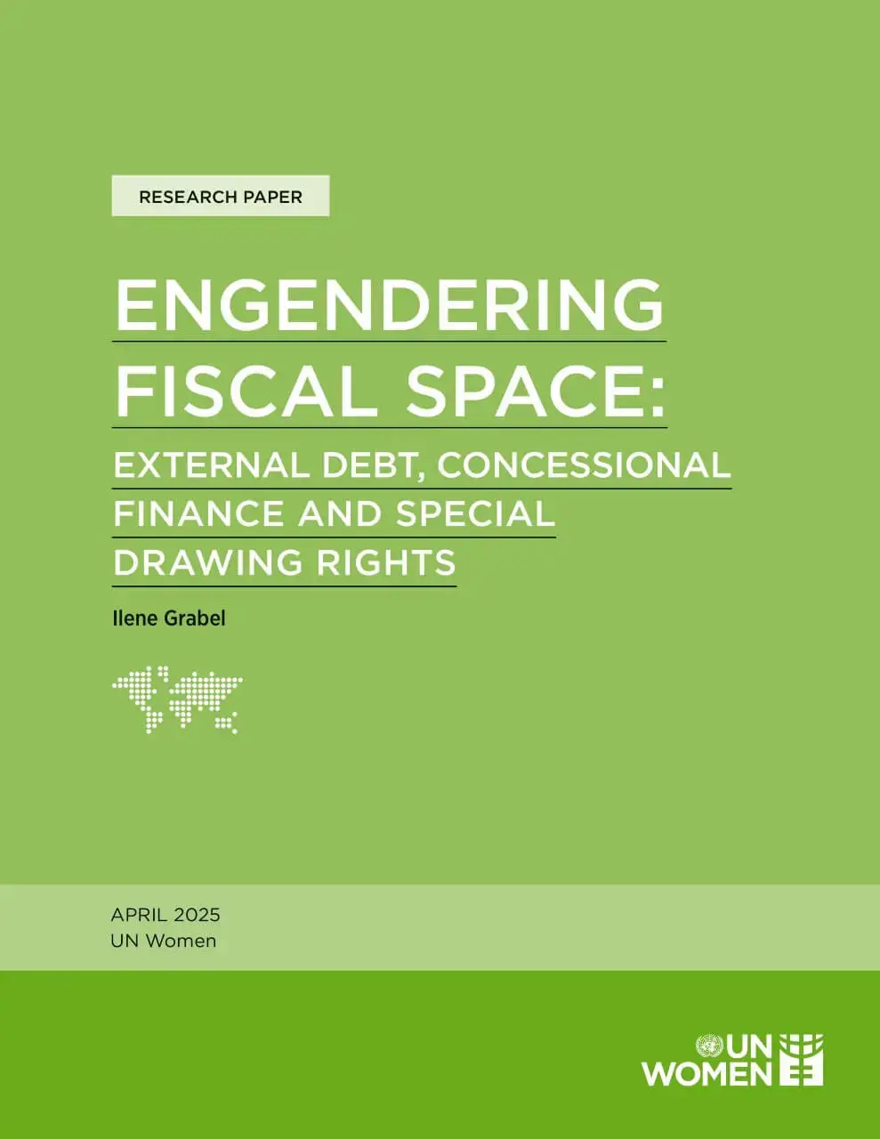 Engendering fiscal space: External debt, concessional finance and special drawing rights