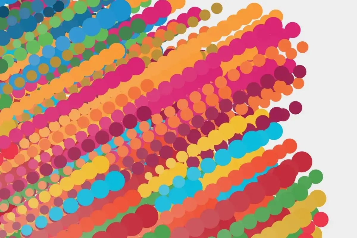 Abstract artwork for the Gender Snapshot 2025