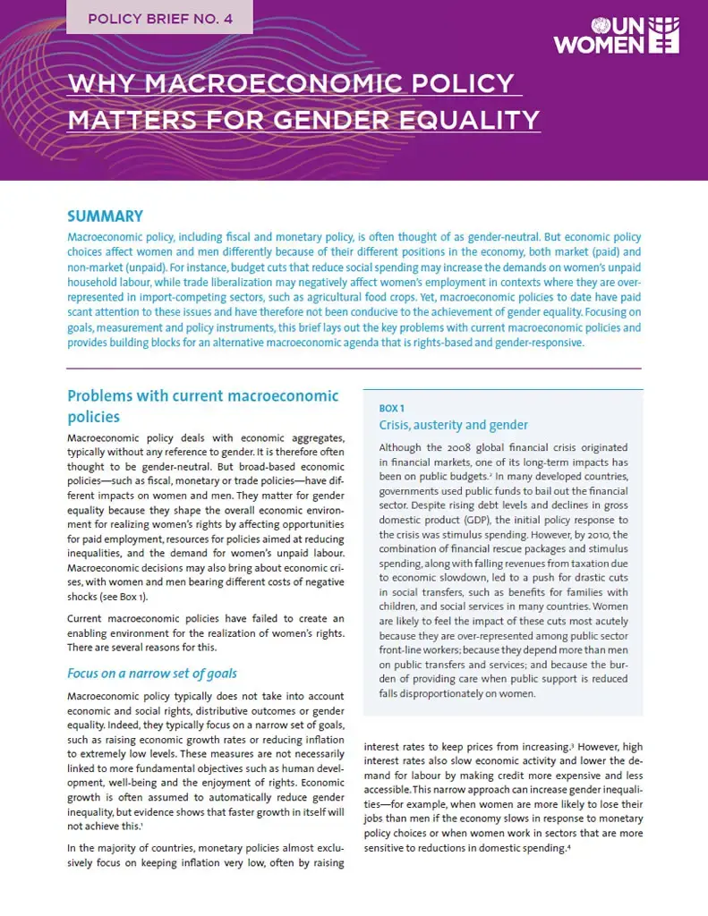 UNwomen-PolicyBrief04-MacroeconomicPolicyMattersForGenderEquality-en.jpg Why macroeconomic policy matters for gender equality